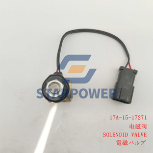 17A-15-17271 SOLENOID VALVE WA380-3 WA470-3
